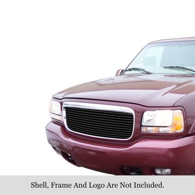 APS - APS Stainless Billet Grille Black 99-01 Cadillac Escalade GR01HEC67J