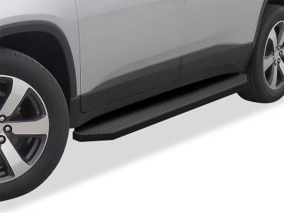 APS - APS IB03RCC3H H-Series Running Boards Black for 18-23 Chevy Traverse
