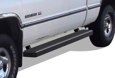 APS - APS IB04FJD6B IStep 6" Running Boards Black for 94-01 RAM Club Cab