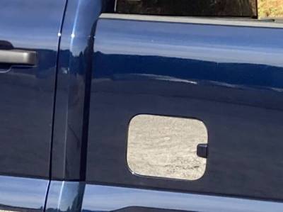 Quality Automotive Accessories - QAA GC63320 1Pc Stainless Gas Cap Door Trim for 2023-2025 Ford Super Duty