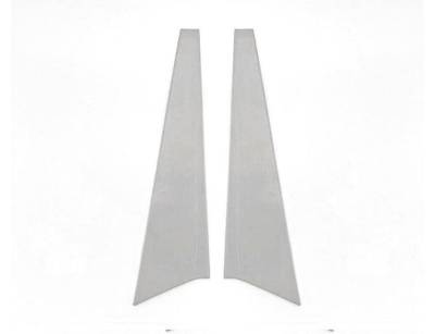 Quality Automotive Accessories - QAA PP61388 2Pc Stainless Steel Pillar Trim for 2021-2025 Ford Bronco
