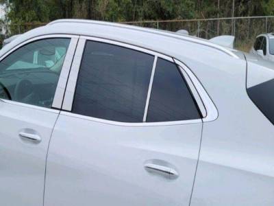 Quality Automotive Accessories - QAA PP61582 8Pc Stainless Steel Pillar Trim for 2021-2025 Buick Envision