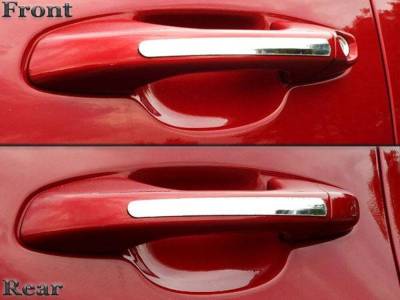 Quality Automotive Accessories - QAA DH17836 4Pc Stainless Steel Door Handle Accent for 2017-2022 Kia Sportage