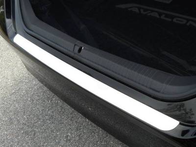 Quality Automotive Accessories - QAA RB19165 1Pc Stainless Steel Rear Bumper Accent for 2019-2022 Toyota Avalon