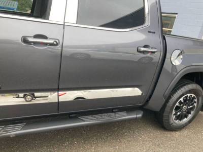 Quality Automotive Accessories - QAA DH72145 4Pc Stainless Steel Door Handle Insert for 2022-2025 Toyota Tundra