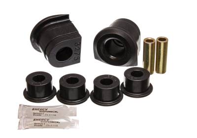 Energy Suspension - Energy Suspension 11.3102G Control Arm Bushing Set Front Polyurethane Black