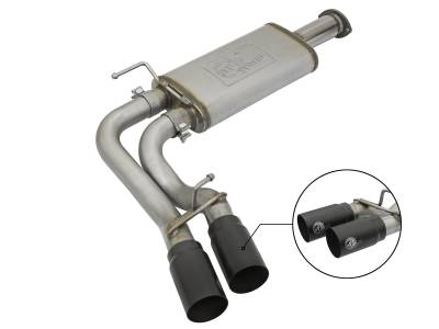 aFe Power - aFe 49-46032-B Rebel 3-2.5" Cat-Back Exhaust System for 16-23 Toyota Tacoma 3.5L