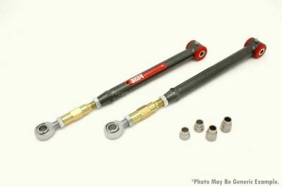 BMR Suspension - BMR TCA021H Lower Control Arms Dom On-Car Adj Poly/Rod End Combo