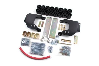Zone Offroad - Zone Offroad 3" Body Lift Kit Ford Super Duty Gas ZONF9387