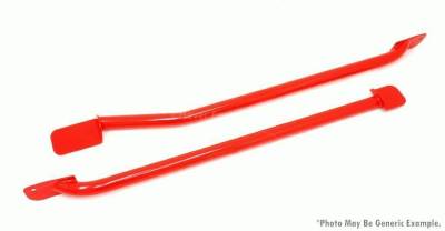 BMR Suspension - BMR Suspension SFC004R Subframe Connectors Weld-On Tubular Non-Convertible Only
