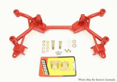 BMR Suspension - BMR Suspension KM007R K-Member Motor Mounts Standard Rack Mounts for SBC/BBC