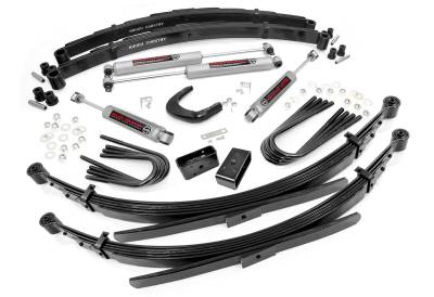 Rough Country Suspension Systems - Rough Country 21430 6" Lift Kit for 77-87 GM 1500 Truck/SUV 4WD w/56" RR Springs