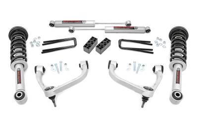Rough Country Suspension Systems - Rough Country 54431 3" N3 Suspension Lift Kit for 09-13 Ford F150 4WD