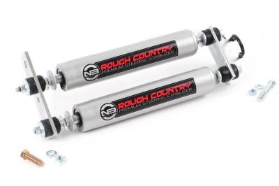 Rough Country Suspension Systems - Rough Country 8735430 0-5" N3 Dual Steering Stabilizer for 86-95 4Runner/Pickup