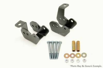 BMR Suspension - BMR Suspension CAB002H Control Arm Relocation Brackets Bolt-On