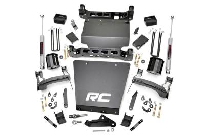 Rough Country Suspension Systems - Rough Country 29130 5" Suspension Lift Kit for 14-18 Silverado/Sierra 1500 4WD