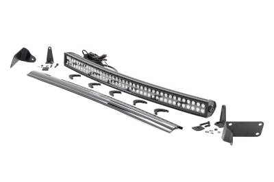 Rough Country Suspension Systems - Rough Country Bumper Mount 40" LED Light Bar Kit for 10-18 RAM HD 70570B