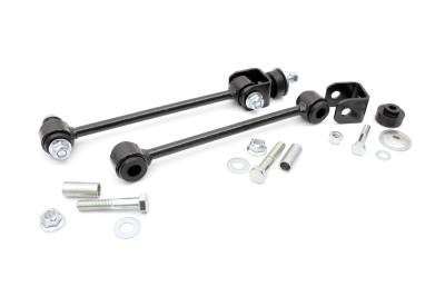 Rough Country Suspension Systems - Rough Country 1023 4" Lift Rear Sway Bar Links for 80-97 Ford F250 4WD