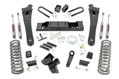 Rough Country Suspension Systems - Rough Country 37530 5" Suspension Lift Kit for 19-24 RAM 3500 4WD Diesel 68RFE