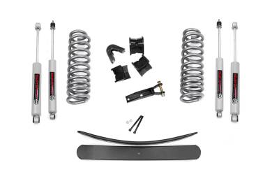 Rough Country Suspension Systems - Rough Country 400-70-7630 2.5" Suspension Lift Kit for 70-76 Ford F100 4WD