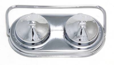 Trans-Dapt Performance - Trans-Dapt 9100 2.375" x 5" Brake Master Cylinder Cover 67-80 GM Single Bail