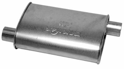 Dynomax - Dynomax 17743 Super Turbo Muffler 3" In 3" Out Offset/Offset