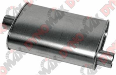 Dynomax - Dynomax Thrush Turbo Muffler 2.25" In 2.25" Out Offset/Center 17713