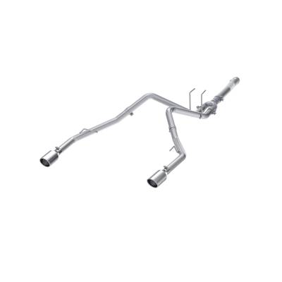MBRP Exhaust - MBRP Exhaust S6171AL AL 3" Filter Back Tour Dual Rear Exhaust for 14-18 RAM 1500