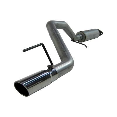 MBRP Exhaust - MBRP Exhaust S5508409 T409 3" Cat-Back Single Rear Exit for 05-10 Grand Cherokee