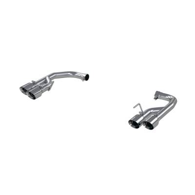 MBRP Exhaust - MBRP Exhaust S7211304 T304 2.5" Axle-Back Dual Exit w/o Muffler 18-23 Mustang GT