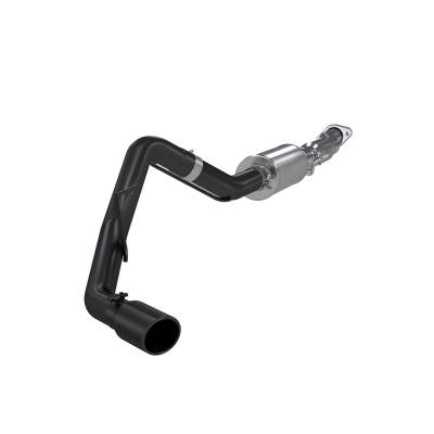 MBRP Exhaust - MBRP Exhaust S5230BLK Blk 3" Cat-Back Single Side for 11-14 Ford F150