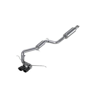 MBRP Exhaust - MBRP Exhaust S4200409BT T409 3" Cat-Back Dual Center Rear Outlet 13-18 Focus ST