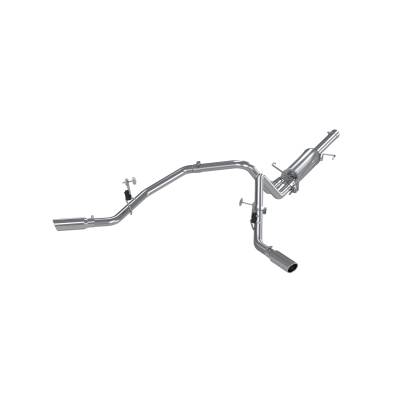 MBRP Exhaust - MBRP Exhaust S5110AL AL 3" Cat-Back 2.5" Dual Split Side Exit for 03 RAM 1500