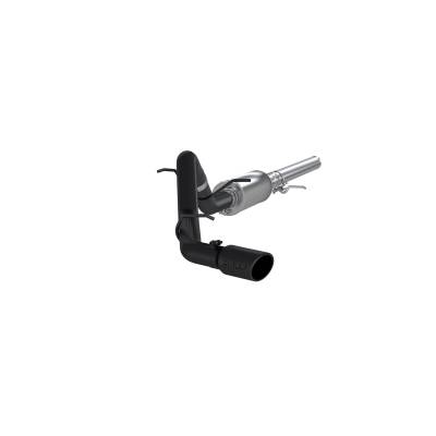 MBRP Exhaust - MBRP Exhaust S5080BLK 3" Cat-Back One Side Exit w/Muffler 14-19 Silv/Sierra 1500