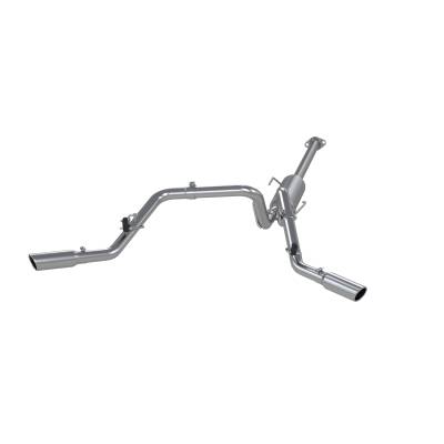 MBRP Exhaust - MBRP Exhaust S5328AL AL 2.5" Cat-Back Dual Split Exit Exhaust for 05-15 Tacoma