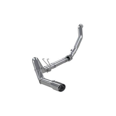 MBRP Exhaust - MBRP Exhaust S6282AL AL 4"Filter Back Tour One Side Exhaust 08-10 F250/350/450