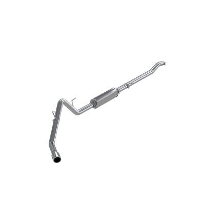 MBRP Exhaust - MBRP Exhaust S5134AL AL 3" Cat-Back Single Side Exit for 05-07 Dodge Dakota