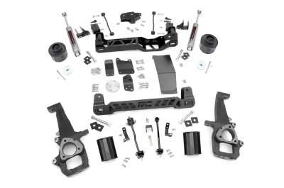 Rough Country Suspension Systems - Rough Country 32930 6" Suspension Lift Kit for 10-11 RAM 1500 4WD