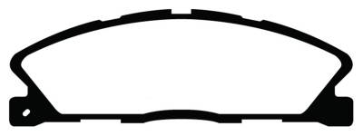 EBC Brakes - EBC Brakes DP43019R Yellowstuff Street & Track Brake Pads