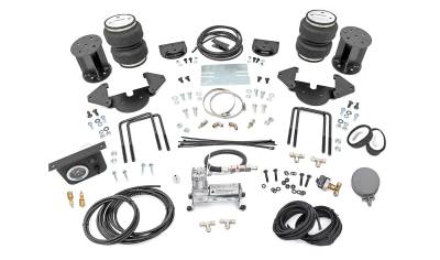 Rough Country Suspension Systems - Rough Country 100116C 4-6" Rear Air Spring +Compressor 19-26 Silvera/Sierra 1500