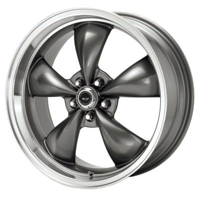 American Racing - American Racing AR105M8861B AR105 Torq Thrust M 18x8 5x4.75 0mm Black/Machined