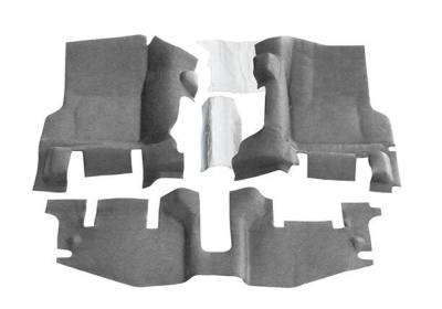 BedRug - Bed Rug BedTred Composite Floor Liner-Front for Jeep TJ BTTJ97F