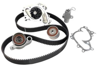 Gates - Gates TCKWP257A Timing Belt Component Kit w/Water Pump