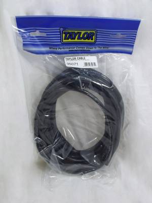 Taylor Cable - Taylor Cable 35071 8mm Spiro-Pro Wound Ignition Wire Bulk Roll 30' Blk Universal