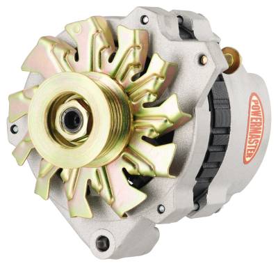 Powermaster Performance - Powermaster 47860 Street Alternator 140A Serpentine 12V for GM