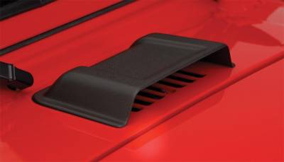 Bushwacker - Bushwacker Trail Armor Cowl Vent Scoop Black for Jeep TJ/JK 15002