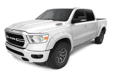 Bushwacker - Bushwacker Pocket Style Front/Rear Fender Flares Painted for RAM 1500 50915-15