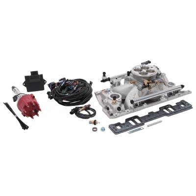 Edelbrock - Edelbrock 35780 Pro-Flo 4 EFI 4150-Style Kit for SB-Chevy w/Vortec/E-Tec Heads