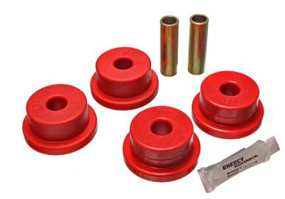 Energy Suspension - Energy Suspension 3.1104R Differential Carrier Bushing Set Polyurethane Red