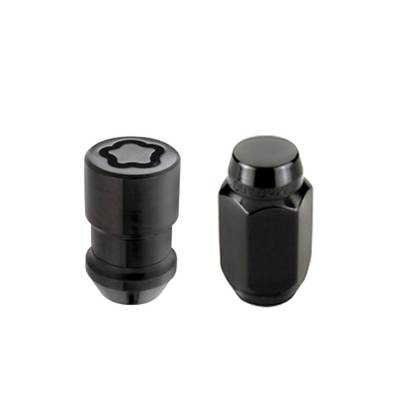 McGard - McGard 84631 6-Lug Acorn Lugnut Wheel Install Kit Black 1/2"-20